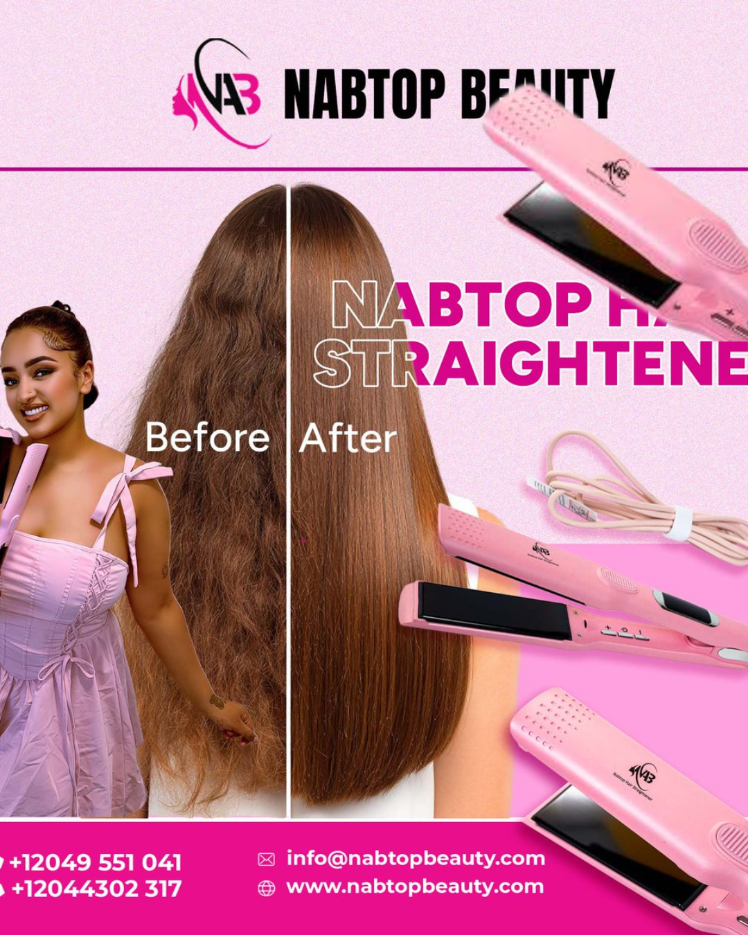 Nabtop Hair straightner