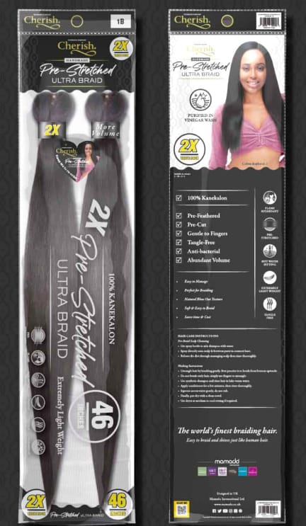 Cherish pre stretched x 2