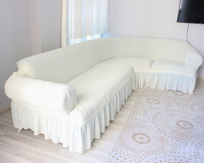 Nay Salon /Sofa Cover L Shape