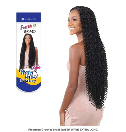 Freetress Crochet Braid WATER WAVE EXTRA LONG