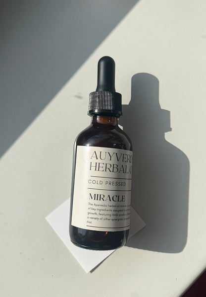 MIRACLE Auyverdic herbal hair growth oil