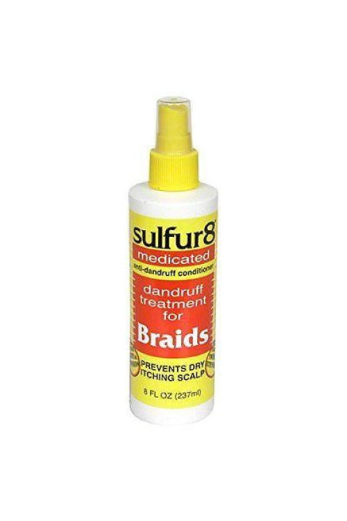 Sulfur8 anti dandruff treatment for braids